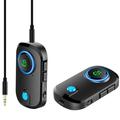 BT-T3 2 in 1 Bluetooth 5.0 Receiver Transmitter 3.5mm Aux Car Wireless Audio Adapter for Speaker PC TV Headphones