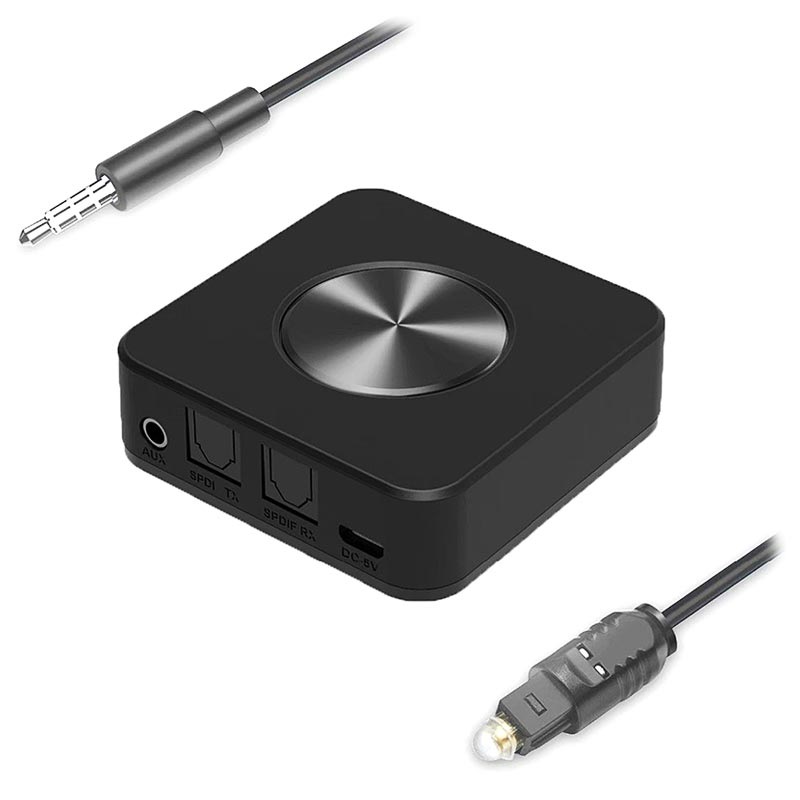 Bluetooth Audio Transmitter / Receiver with S/PDIF - Black