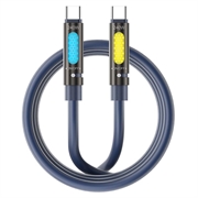 BWOO Aromatherapy USB-C/USB-C Charging Cable - 240W, 1.2m - Dark Blue