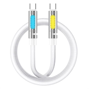 BWOO Aromatherapy USB-C/USB-C Charging Cable - 240W, 1.2m - White