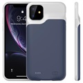 iPhone 11 Backup Battery Case - 6000mAh - Dark Blue / Grey