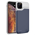 iPhone 11 Pro Backup Battery Case - 5200mAh - Dark Blue / Grey