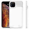 iPhone 11 Pro Backup Battery Case - 5200mAh - White / Grey