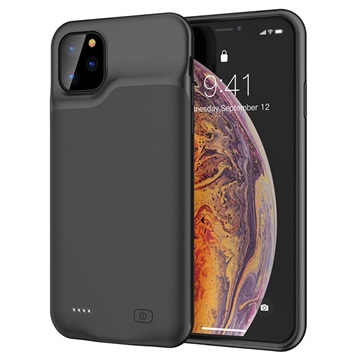 iPhone 11 Pro Max Backup Battery Case - 6500mAh - Black