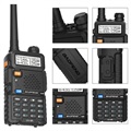 Baofeng UV-5R Dual-Band Transceiver - Black