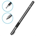 Baseus 2-in-1 Capacitive Touchscreen Stylus & Ballpoint Pen - Black