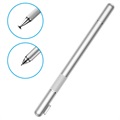 Baseus 2-in-1 Capacitive Touchscreen Stylus & Ballpoint Pen - Silver