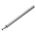 Baseus 2-in-1 Capacitive Touchscreen Stylus & Ballpoint Pen - Silver