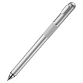 Baseus 2-in-1 Capacitive Touchscreen Stylus & Ballpoint Pen - Silver