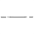 Baseus 2-in-1 Capacitive Touchscreen Stylus & Ballpoint Pen - Silver