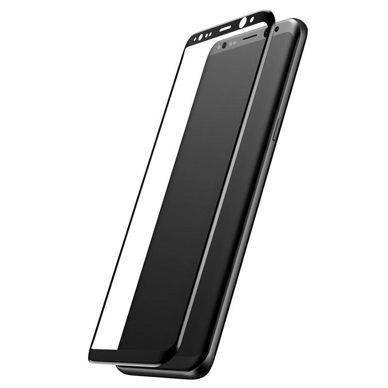 samsung galaxy s8 baseus 3d arc tempered glass screen protector black samsung galaxy s8 baseus 3d arc tempered glass screen protector black
