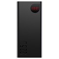 Baseus Adaman Metal Digital Display Power Bank - 20000mAh - Black