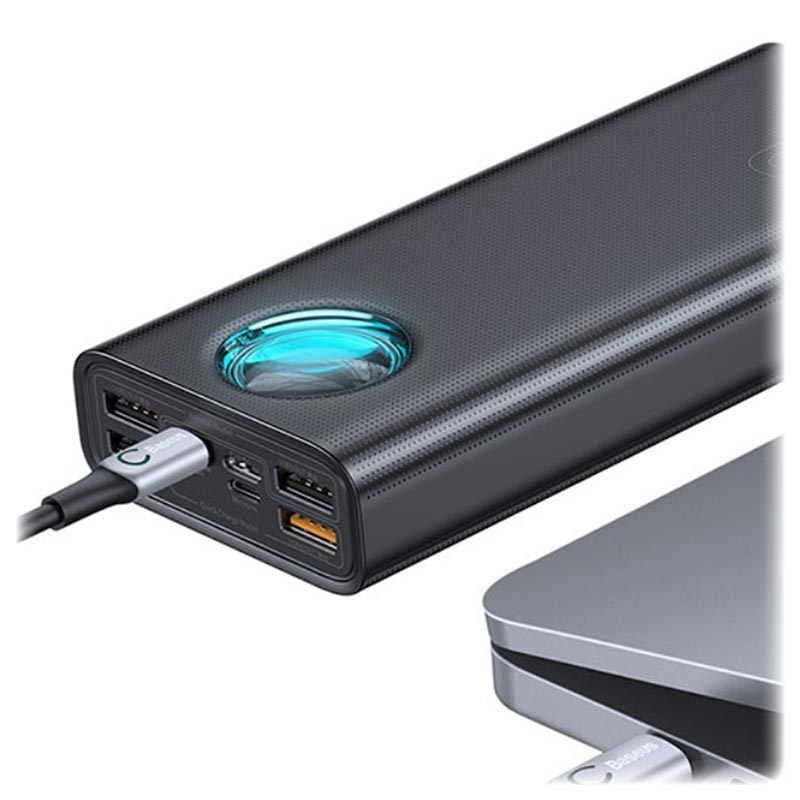 Baseus Amblight 4xUSB & USB-C Power Bank - 30000mAh