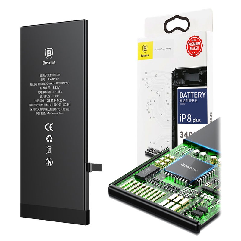 Baseus Bs Ip8p High Capacity Iphone 8 Plus Battery 3400mah