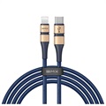 Baseus BMX Double-Deck USB-C / Lightning Cable CATLSJ-BV3 - 1.8m - Blue