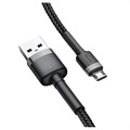 Baseus Cafule MicroUSB Cable CAMKLF-CG1 - 2m - Grey / Black