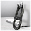 Baseus Cafule MicroUSB Cable CAMKLF-CG1 - 2m - Grey / Black