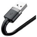 Baseus Cafule USB 2.0 / Lightning Cable - 1m - Black / Grey