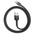 Baseus Cafule USB 2.0 / Type-C Cable CATKLF-AG1 - 0.5m - Black / Grey