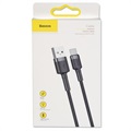 Baseus Cafule USB 2.0 / Type-C Cable CATKLF-BG1 - 1m - Black / Grey