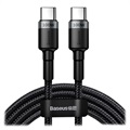 Baseus Cafule USB-C Cable - 2m - Grey / Black
