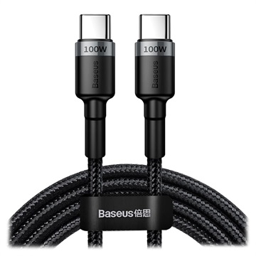 Baseus Cafule USB-C Cable - 2m - Grey / Black