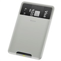 Baseus Card Pocket Universal Stick-On Card Holder - Light Grey