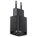 Baseus Compact Wall Charger with 2 USB Ports - 10.5W - Black