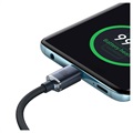 Baseus Crystal Shine USB-C / USB-C Cable CAJY000601 - 1.2m - Black