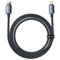 Baseus Crystal Shine USB-C / Lightning Cable CAJY000201 - 1.2m - Black