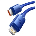 Baseus Crystal Shine USB-C / Lightning Cable CAJY000303 - 2m - Blue