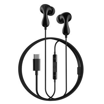 Baseus Encok CZ20 In-Ear USB-C Wired Headphones - Black