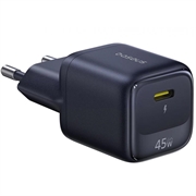 Baseus EnerFill FN22 45W USB-C GaN Wall Charger - PD/QC Fast Charging - Black