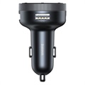 Baseus Enjoy CCLH-01 FM Transmitter / Dual USB Car Charger - Black