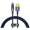 Baseus Explorer Braided Lightning Cable - 1m - Blue
