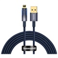 Baseus Explorer Braided Lightning Cable - 2m - Blue