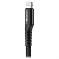 Baseus Fish Eye Spring Lightning Cable - 1m - Black