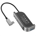 Baseus GN39F Multifunctional USB-C Hub - Dark Grey