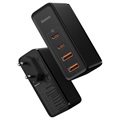 Baseus GaN2 Pro 2xUSB & 2xUSB-C Quick Charger - 100W - Black