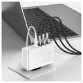 Baseus GaN2 Pro 2xUSB & 2xUSB-C Quick Charger - 100W - White