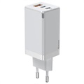 Baseus GaN2 Pro Quick Charger with USB-C Cable CCGAN2P-B02 - 65W - White