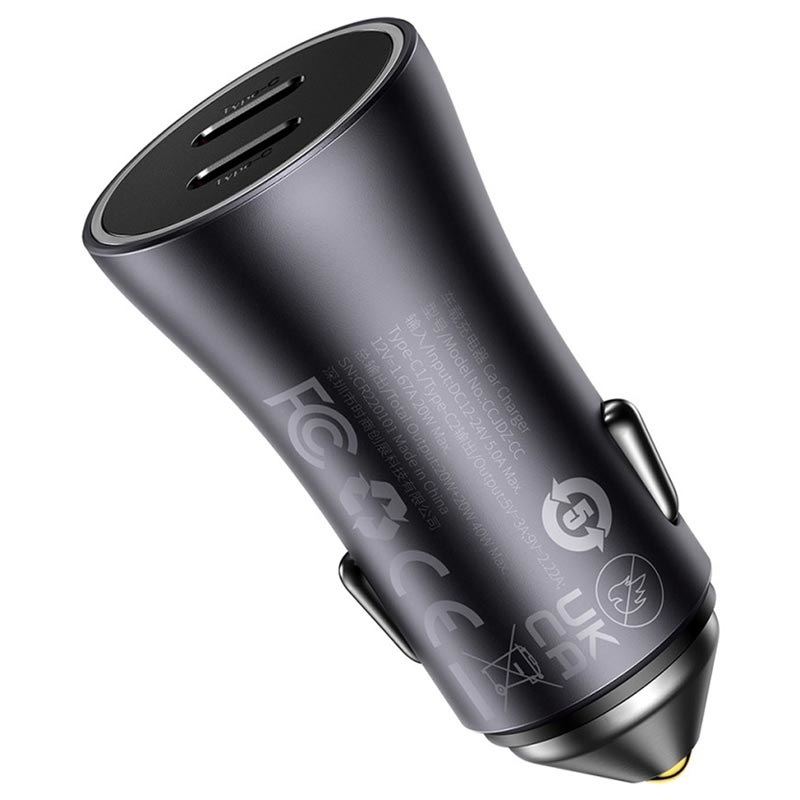 Baseus Golden Contactor Pro Fast Car Charger 40W