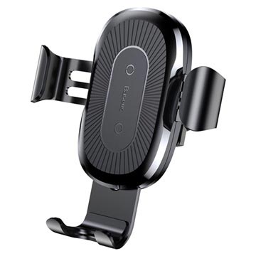 Baseus Gravity Air Vent Car Holder / Qi Wireless Charger