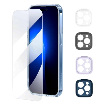 Baseus Illusion iPhone 14 Pro Protective Set - Transparent