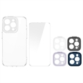 Baseus Illusion iPhone 14 Pro Protective Set - Transparent