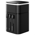 Baseus JY-302PD Global Travel Adapter - USB-C, USB - EU/UK/US/AU/CN