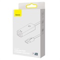 Baseus Lite Series USB-A / Gigabit Ethernet Network Adapter - Grey