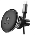 Baseus Magnetic Air Vent Car Holder with Cable Clip SUGX-A01 - Black