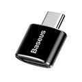 Baseus Mini CATOTG-01 USB-A / USB-C OTG Adapter - Black