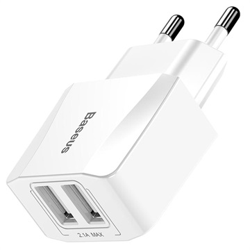 baseus oplader 12w dobbelt lader stopcontact mytrendyphone